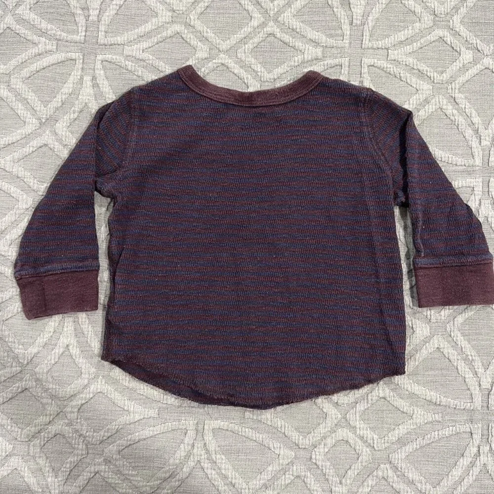 Baby Gap 12-18m Striped Thermal Shirt